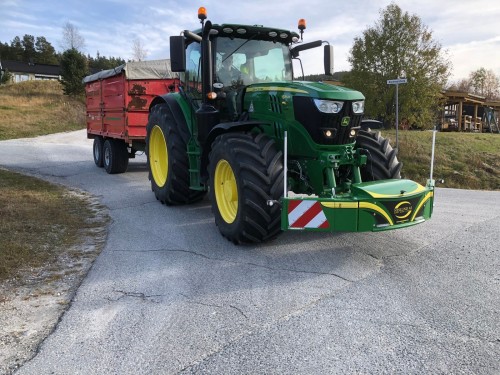 Pare-chocs pour tracteur John Deere