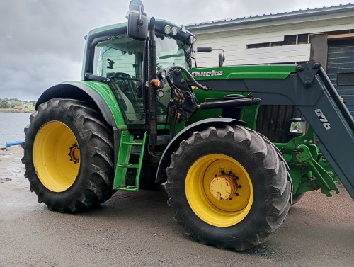 John Deere 7530 avec chargeur frontal