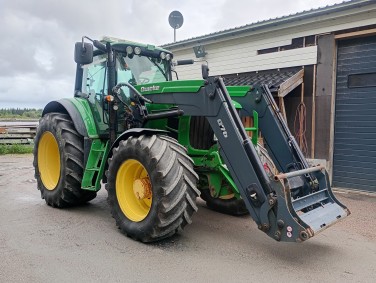 John Deere 7530 avec chargeur frontal