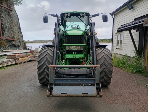 John Deere 7530 avec chargeur frontal