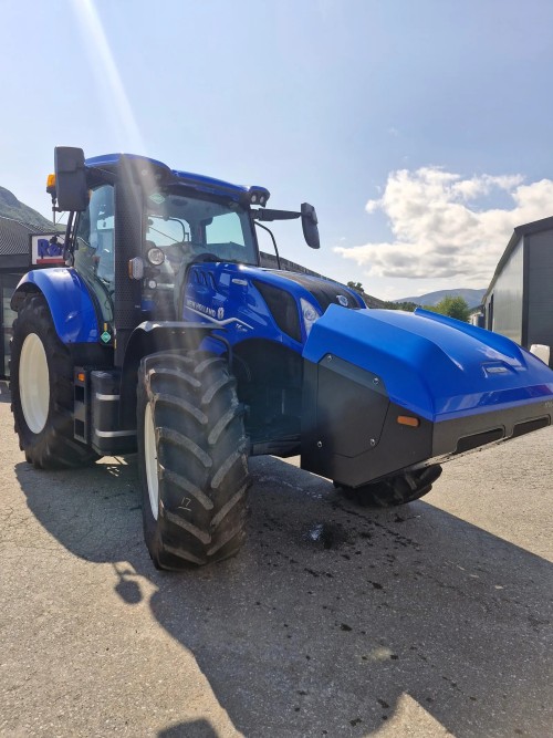 New Holland T6.180 Puissance au méthane