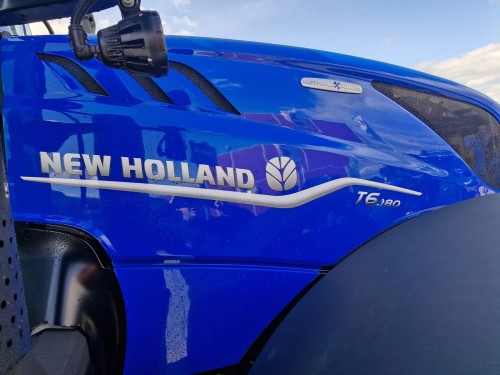 New Holland T6.180 Puissance au méthane