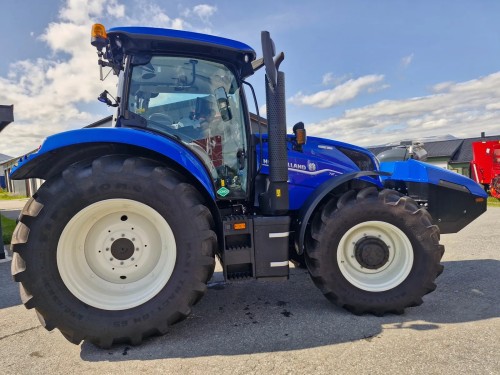 New Holland T6.180 Puissance au méthane