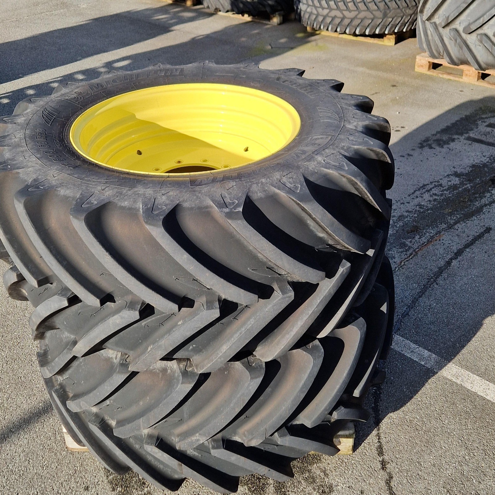 Paire de roues John Deere