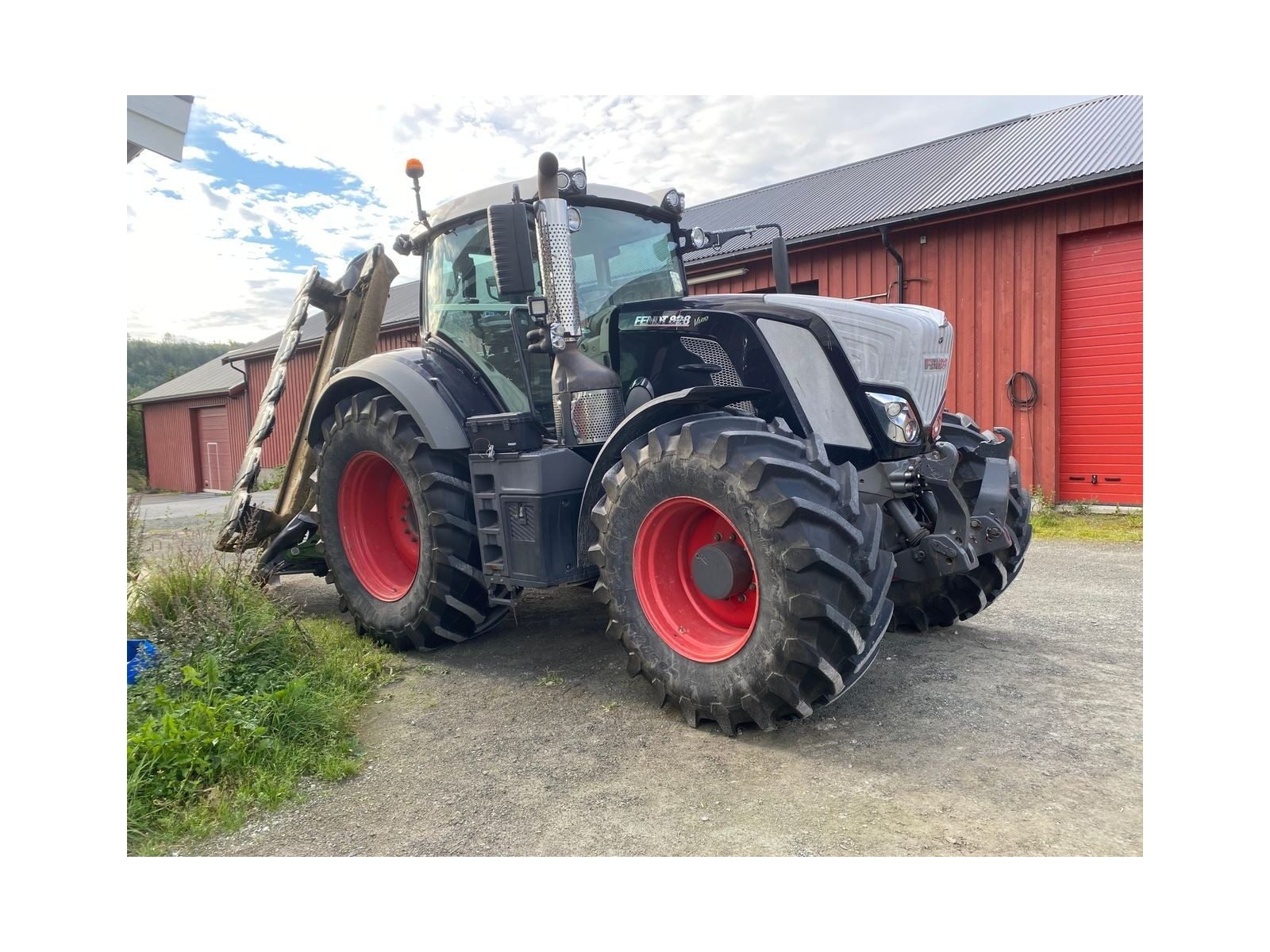 Fendt 828 Profi Plus avec siège conducteur réversible